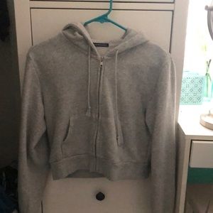 Brandy Melville cropped hoodie